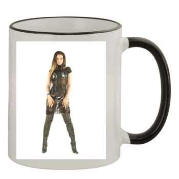 Christina Milian 11oz Colored Rim & Handle Mug