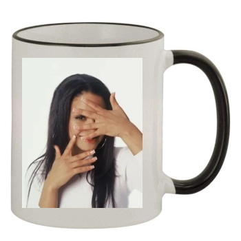 Christina Milian 11oz Colored Rim & Handle Mug