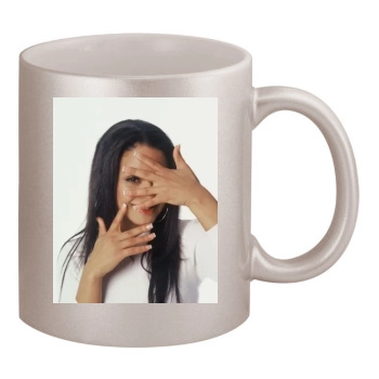 Christina Milian 11oz Metallic Silver Mug