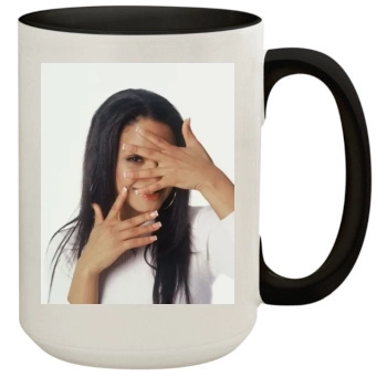 Christina Milian 15oz Colored Inner & Handle Mug