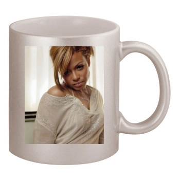 Christina Milian 11oz Metallic Silver Mug