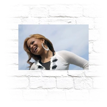 Christina Milian Metal Wall Art