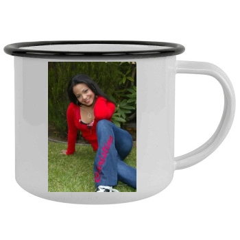 Christina Milian Camping Mug