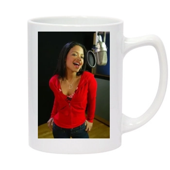 Christina Milian 14oz White Statesman Mug