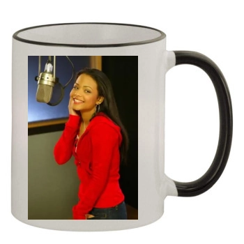 Christina Milian 11oz Colored Rim & Handle Mug