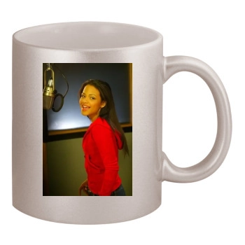 Christina Milian 11oz Metallic Silver Mug