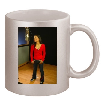 Christina Milian 11oz Metallic Silver Mug