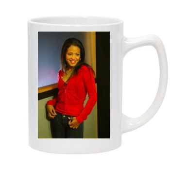 Christina Milian 14oz White Statesman Mug