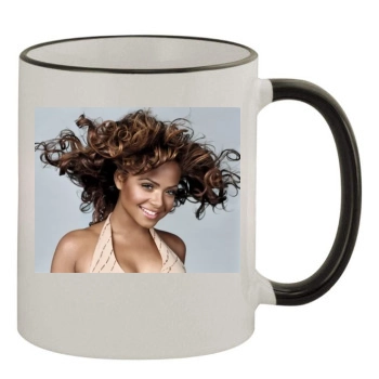 Christina Milian 11oz Colored Rim & Handle Mug