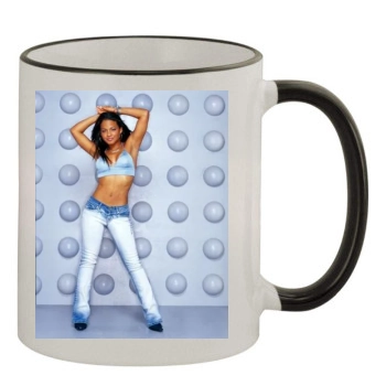 Christina Milian 11oz Colored Rim & Handle Mug