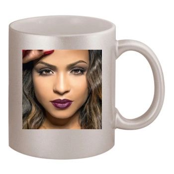 Christina Milian 11oz Metallic Silver Mug