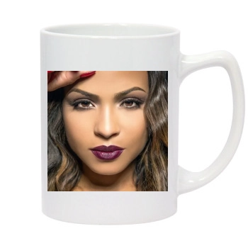 Christina Milian 14oz White Statesman Mug