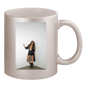 Christina Milian 11oz Metallic Silver Mug