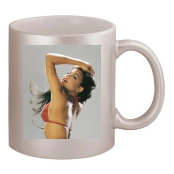 Christina Milian 11oz Metallic Silver Mug