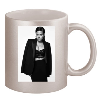 Christina Milian 11oz Metallic Silver Mug