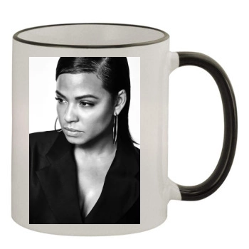 Christina Milian 11oz Colored Rim & Handle Mug