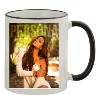 Christina Milian 11oz Colored Rim & Handle Mug