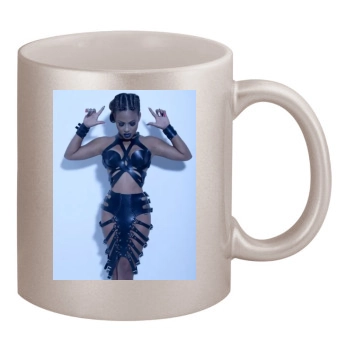 Christina Milian 11oz Metallic Silver Mug