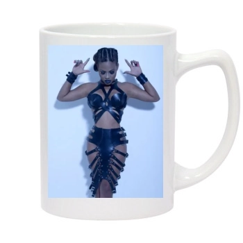 Christina Milian 14oz White Statesman Mug