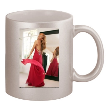 Christina Milian 11oz Metallic Silver Mug