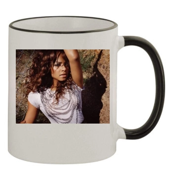 Christina Milian 11oz Colored Rim & Handle Mug