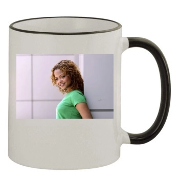 Christina Milian 11oz Colored Rim & Handle Mug