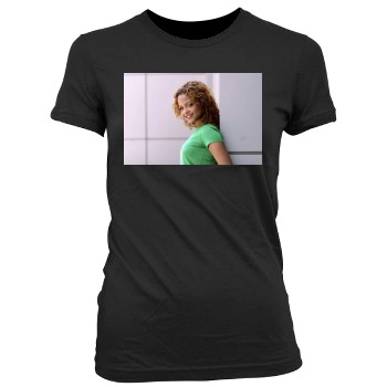 Christina Milian Women's Junior Cut Crewneck T-Shirt