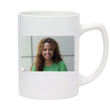 Christina Milian 14oz White Statesman Mug