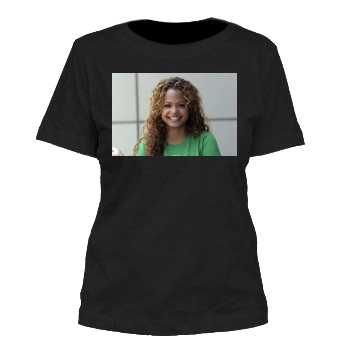 Christina Milian Women's Cut T-Shirt