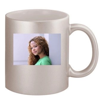 Christina Milian 11oz Metallic Silver Mug