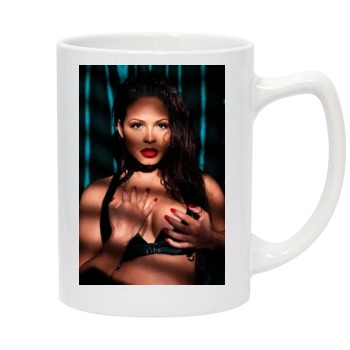 Christina Milian 14oz White Statesman Mug