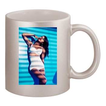 Christina Milian 11oz Metallic Silver Mug