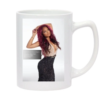 Christina Milian 14oz White Statesman Mug