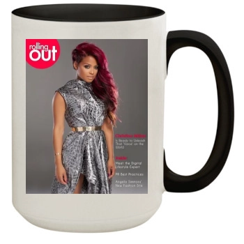 Christina Milian 15oz Colored Inner & Handle Mug