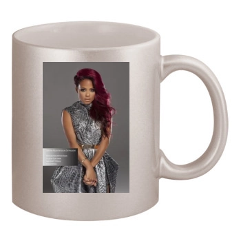 Christina Milian 11oz Metallic Silver Mug