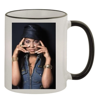 Christina Milian 11oz Colored Rim & Handle Mug