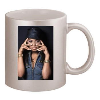 Christina Milian 11oz Metallic Silver Mug