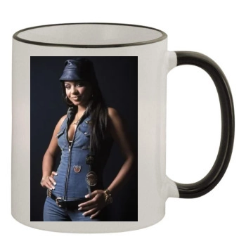 Christina Milian 11oz Colored Rim & Handle Mug