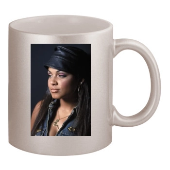 Christina Milian 11oz Metallic Silver Mug