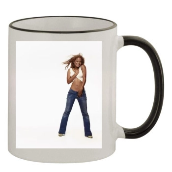 Christina Milian 11oz Colored Rim & Handle Mug