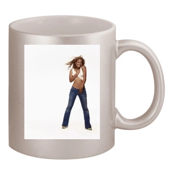 Christina Milian 11oz Metallic Silver Mug