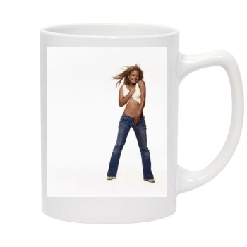 Christina Milian 14oz White Statesman Mug