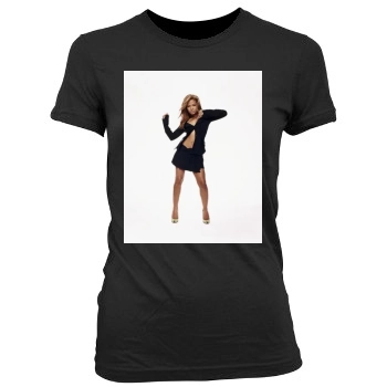 Christina Milian Women's Junior Cut Crewneck T-Shirt