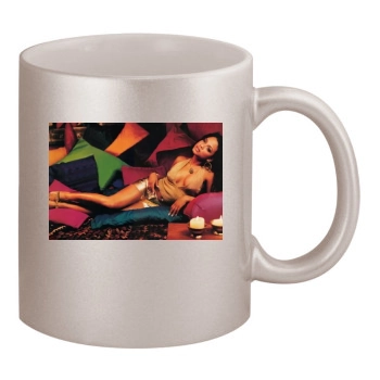 Christina Milian 11oz Metallic Silver Mug