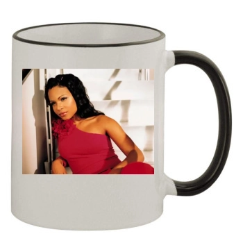 Christina Milian 11oz Colored Rim & Handle Mug