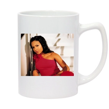 Christina Milian 14oz White Statesman Mug