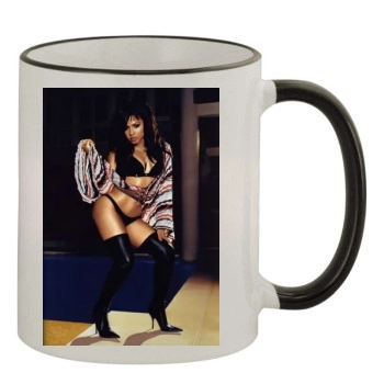 Christina Milian 11oz Colored Rim & Handle Mug