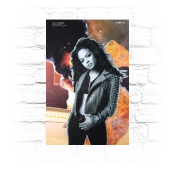 Christina Milian Metal Wall Art