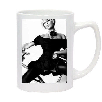 Victoria Beckham 14oz White Statesman Mug