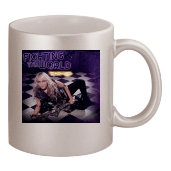 Doro 11oz Metallic Silver Mug